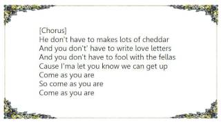 Brandy - Come as You Are Lyrics