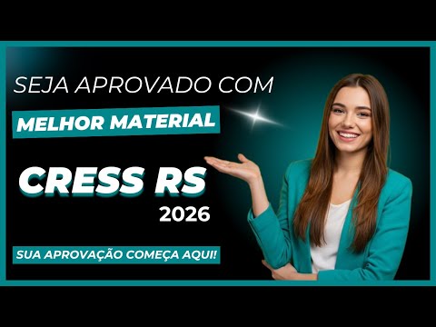 Apostila CRESS RS 2026 Todos os Cargos ⬇️BAIXE AGORA