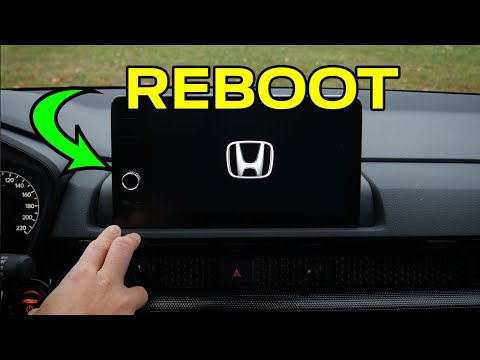 How to Reboot the Media Screen in the Honda CR-V (2022-2025 models)