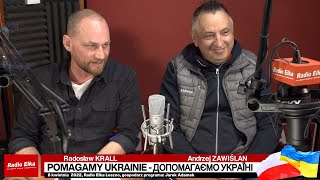 Wideo: Pomagamy Ukrainie: Radosław Krall i Andrzej Zawiślan