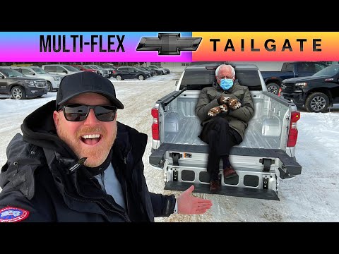 ALL NEW Multi-Flex Tailgate for 2021 Chevrolet Silverado.