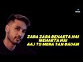 Zara Zara Song Lyrics- Ft_@Arjuno | Lyrics Music Factory