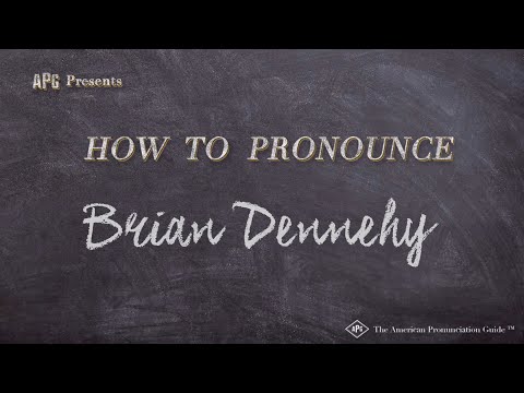 How to Pronounce Brian Dennehy (Real Life Examples!)
