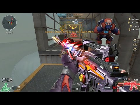 Crossfire NA ( Đột Kích Bắc Mỹ  ) 2.0 : M4A1 S Molten Beast - Hero Mode X - Zombie V4