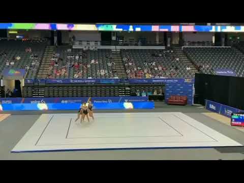 France (FRA) - 2022 Aerobic World Games, Birmingham (USA) - Trio Qualifications