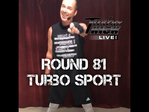 Turbo Kick ROUND 81- TURBO SPORT | Cardio Kickboxing with Robert