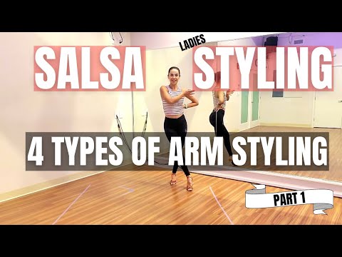 4 Arten des Salsa-Arm-Stylings Teil 1 | Salsa-Damen-Styling | Salsa-Technik | Salsa tanzen lernen
