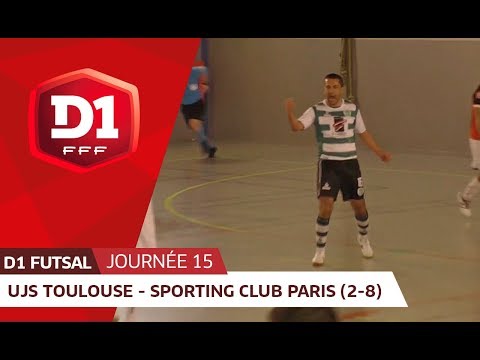 J15 :  UJS Toulouse - Sporting Club Paris (2-8)
