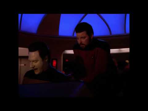 All hands, abandon Ship!  Enterprise Warp Core Breach  - Star Trek  TNG