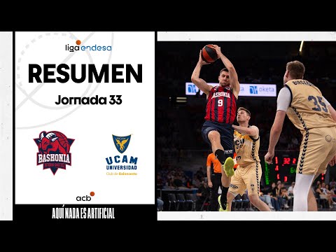 Resumen Baskonia 94 - UCAM Murcia 79 (J33)