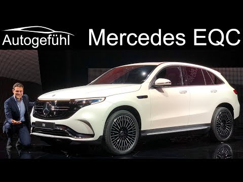 First all-electric Mercedes EQC REVIEW Exterior Interior AMG-Line vs Electric Art comparison