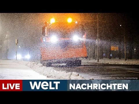 STURMTIEF ELLI: Bitterkalter Blizzard sorgt für Chaos! Bahn stellt Fernverkehr im Norden ein | LIVE