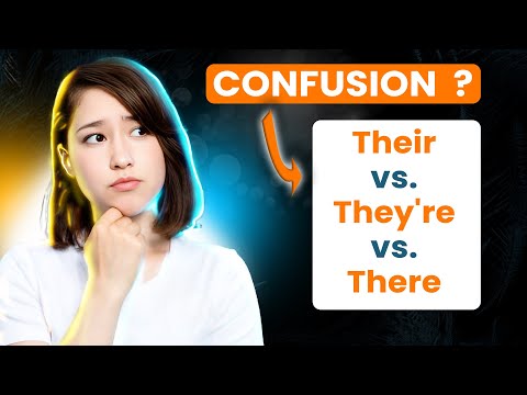 Commonly Confused Words: Their vs. They're vs. There