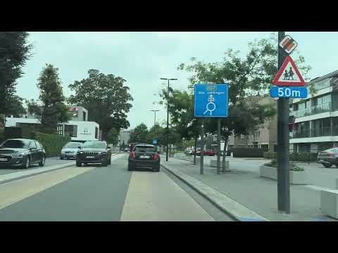 Leaving Waregem, Belgium | Scenic Drive After a Photoshoot, POV Dashcam #driving