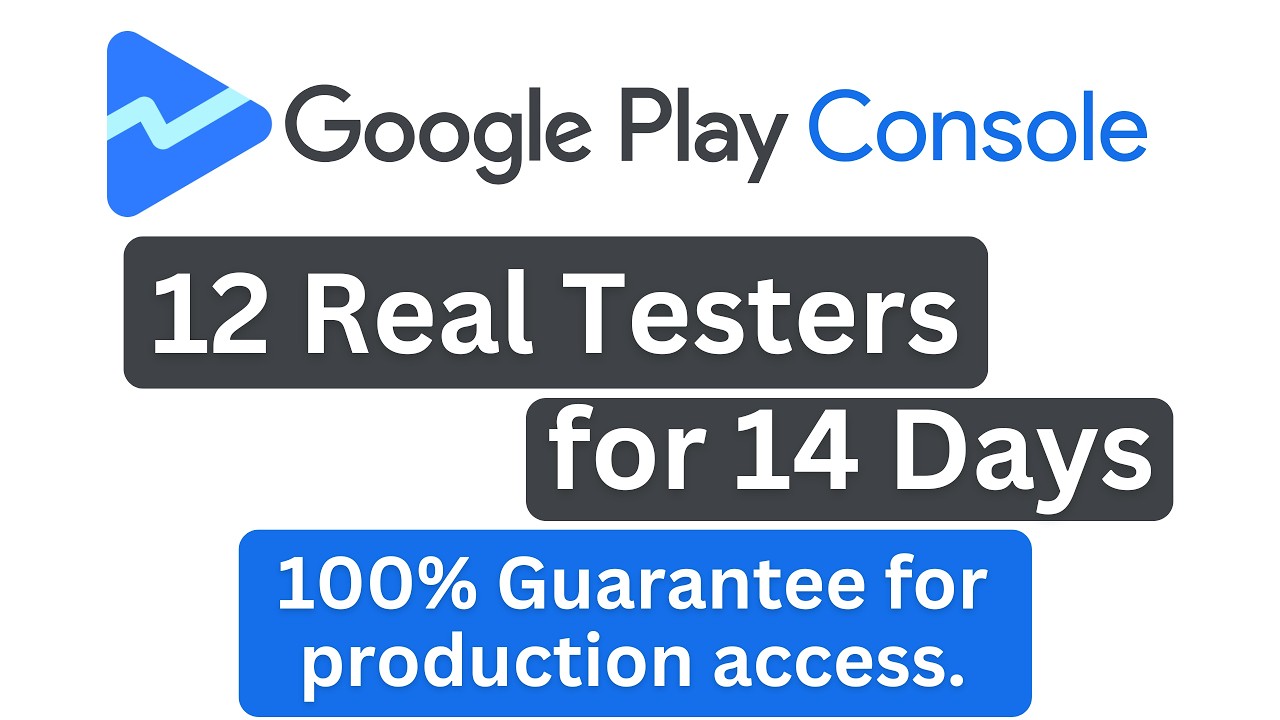 Closed testing google play console , 12 testers for 14 days, how to add testers