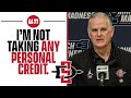 Brian Dutcher CREDITS PLAYERS As San Diego State ADVANCES TO SWEET 16 [FULL PRESSER] | CBS Sports