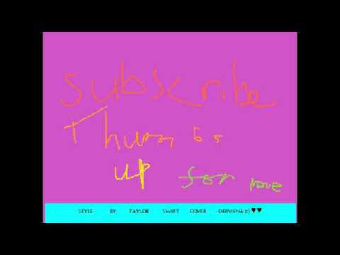 Taylor Swift - Style (cover deimena)