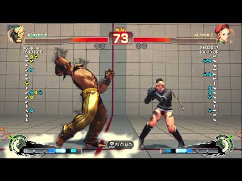 AFG [Sagat] vs XEO2047 [Cammy] SSF4 Japanese Online Ranked Matches - TRUE-HD