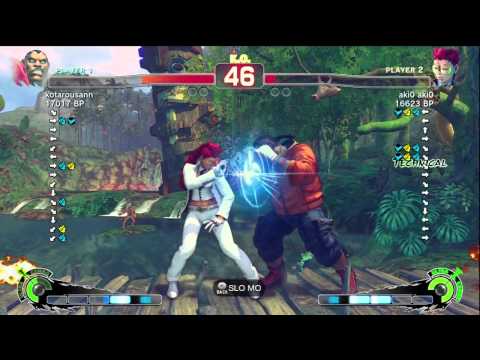 aki0 aki0 [Viper] vs kotarousann [Balrog] SSF4 Japanese Online Ranked Matches - TRUE-HD