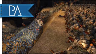 EPIC CIRITH UNGOL SIEGE - Third Age Total War Gameplay