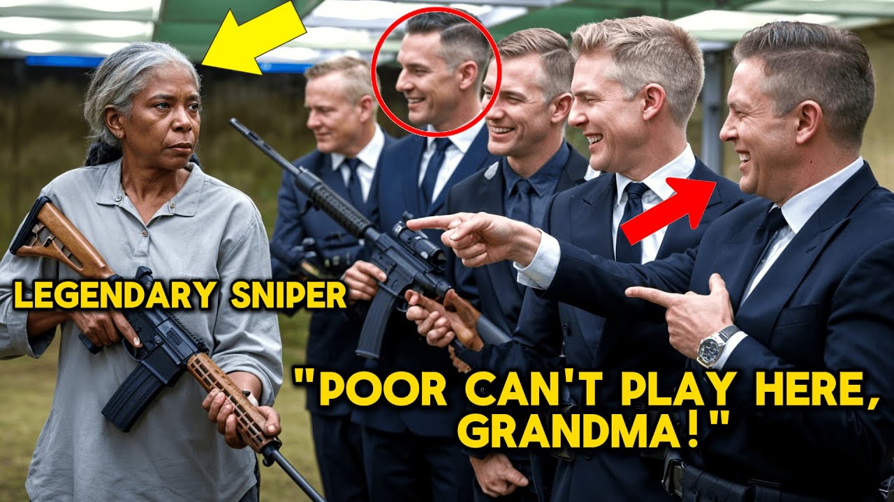 A Simple Black Woman Was Mocked at the Shooting Range, Unaware She is the Most Lethal Sniper Ever