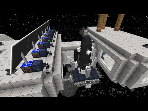 Wither! Überall aufs Lager zugreifen! Stufe 6 Rakete fertig! - Minecraft ISS #20