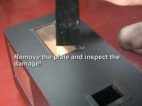 3m Auto Film Gravel Test