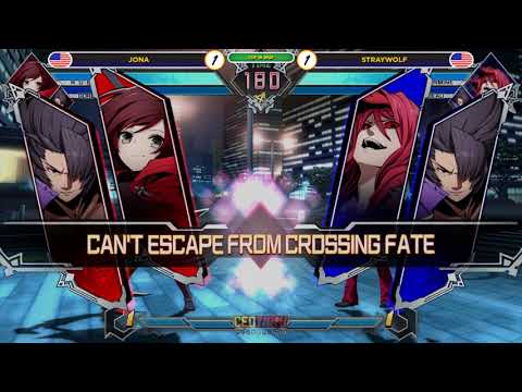 CEOTaku 2018 BlazBlue Tag - Jona vs Straywolf - Top 16 Winners
