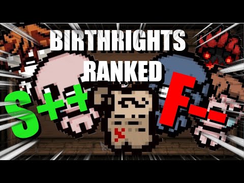 I Ranked Every BIRTHRIGHT EFFECT In ISAAC!!