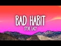 Steve Lacy Bad Habit