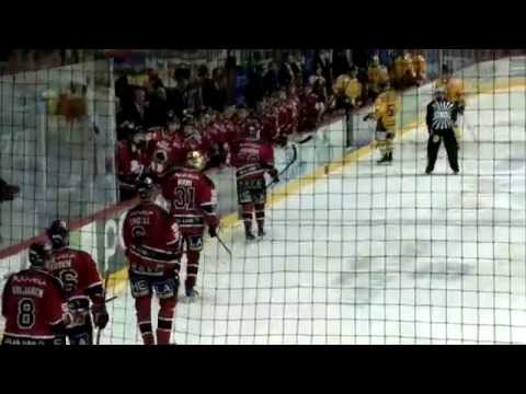 Ässät-Lukko 23.1.2015 Niko Ojamäen lämäri ja verkko soi 2-1 !!