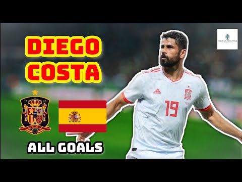 Diego Costa | All 10 Goals for Spain