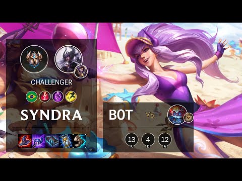 Syndra Bot vs Heimerdinger - BR Challenger Patch 10.19