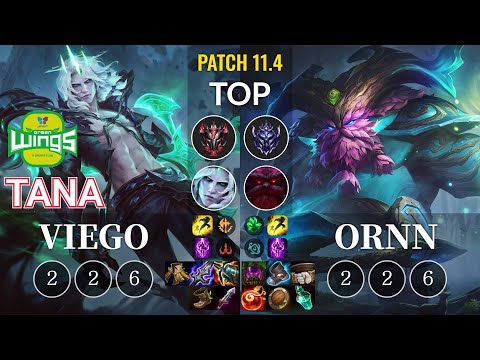 JAG TaNa Viego vs Ornn Top - KR Patch 11.4