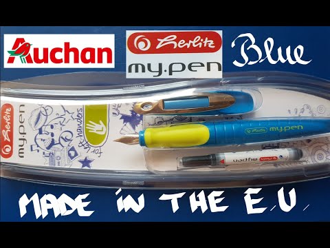 HERLITZ My Pen Blue Fountain Pen Review