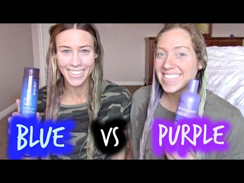 PURPLE VS BLUE Shampoo- What should you be using on...