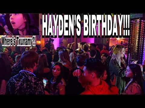 Txunamy gets LOST at Hayden Summerall’s birthday party?!! | Familia Diamond Video