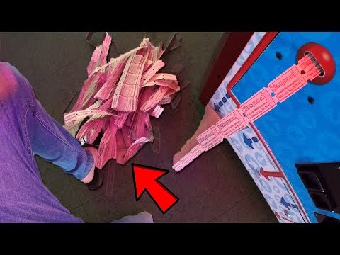I Won The Hardest Arcade Ticket Jackpot Ever!! Arcade Games + Claw Machine Wins at Kennywood Park!