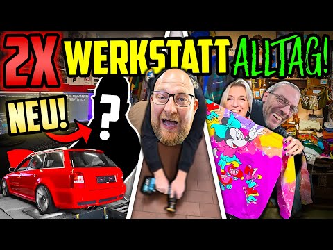 CHAOS, QUATSCH & ALTE Klamotten! - 2 VOLLE Wochen Werkstattalltag Halle77 - MARCO nimmt EUCH mit!