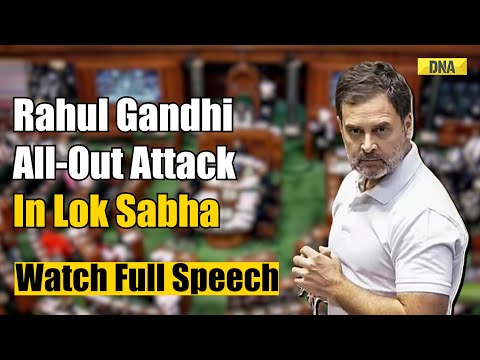 Budget Session News: LoP Rahul Gandhi Targets Government In Lok Sabha I Motion Of Thanks I Politics