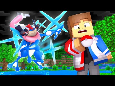 Catching *Rare* ASH GRENINJA in Minecraft Pixelmon!