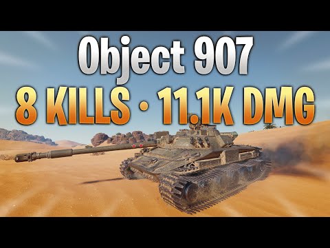 Object 907 - What A Game! (8 Kills - 11.1k Dmg)