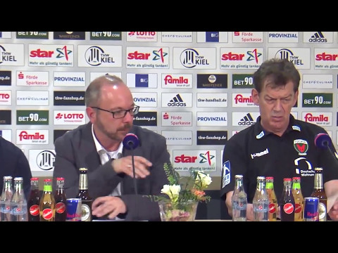 Pressekonferenz: THW Kiel - Füchse Berlin, 14.05.2017
