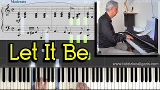 Let It Be - Piano Cover - Tutorial - Sheet Music in PDF