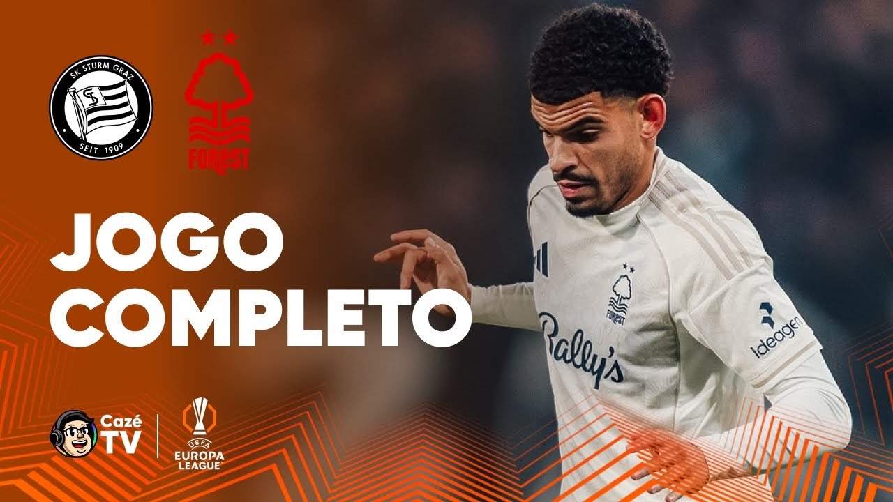 JOGO COMPLETO: STURM X NOTTINGHAM FOREST | UEFA EUROPA LEAGUE 25/26 | 4ª RODADA