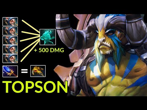Rip Meepo TOPSON ELDER TITAN MID Dota 2 7.23 Gameplay
