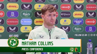 PRESS CONFERENCE | Nathan Collins | Ireland v Belgium