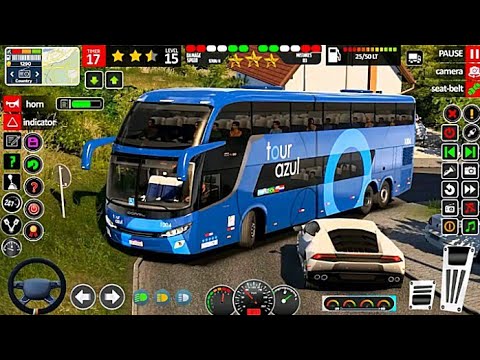 Bus Driving Coach Simulator 3D Gameplay | Bus Driving Coach Simulator 3D Ios
