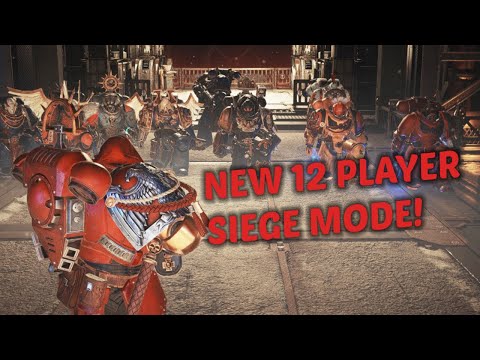 THE FIRST EVER 12 PLAYER GAME OF SIEGE MODE | Space Marine 2