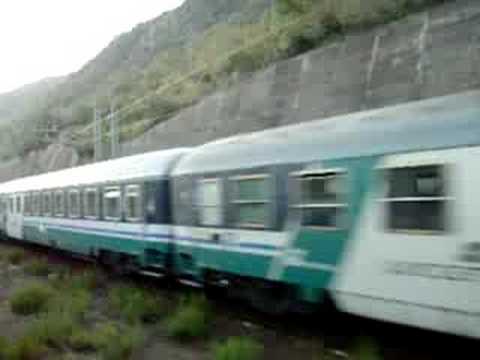 Treno EXP 1921 "Trinacria" a Favazzina